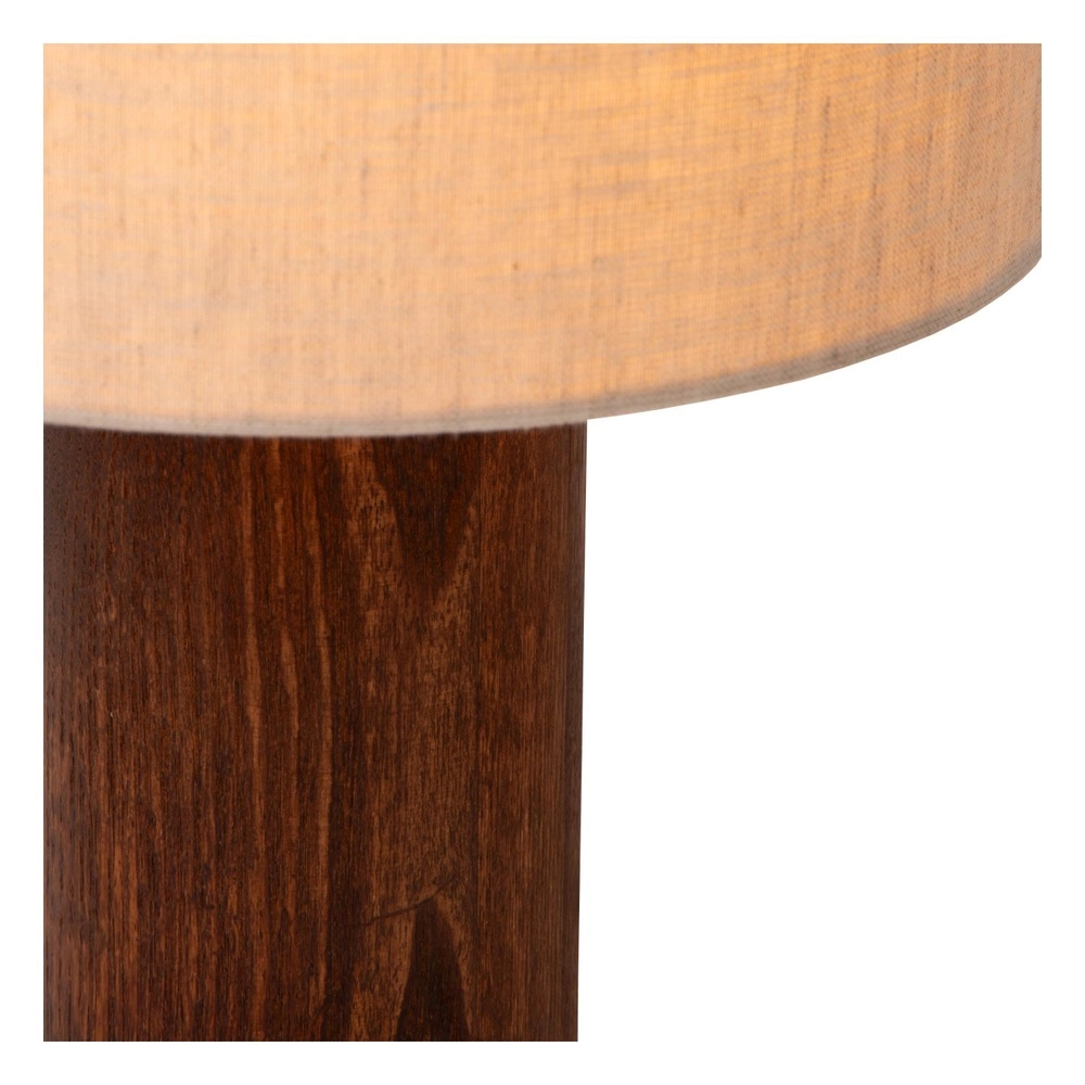 Table lamp Tachina wood E27 Lucide 5411212061515