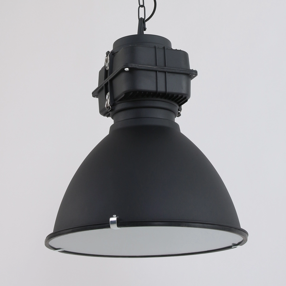 Country Pendant Lamp Fender 47cm black Steinhauer 8712746108477