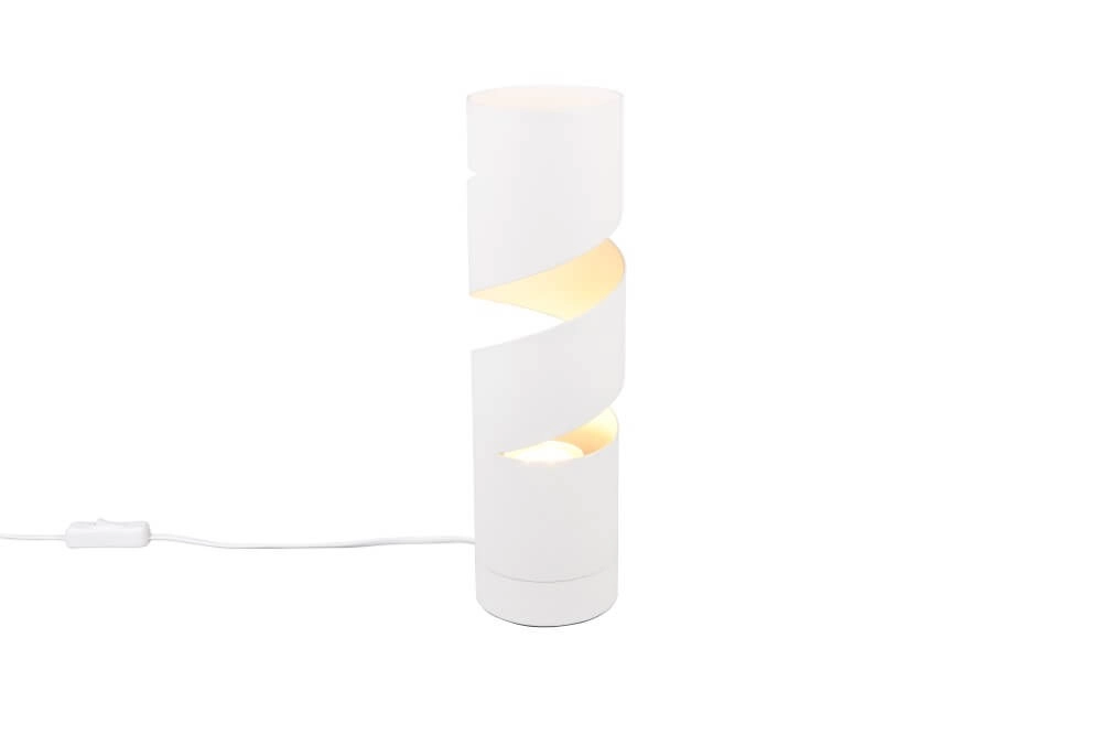 Tube table lamp Stream Ø 12cm - white