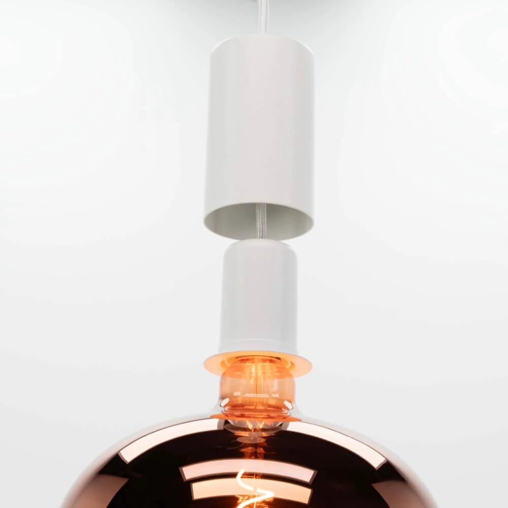 White pendant Pozueta 1 E27 Eglo 9008606270231
