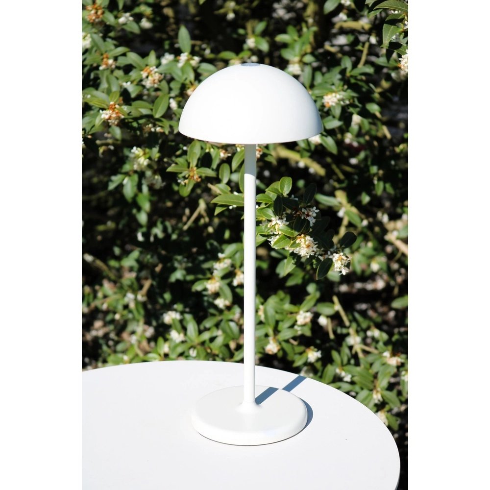 Rechargeable table lamp Joy IP54 white Lucide 5411212151957