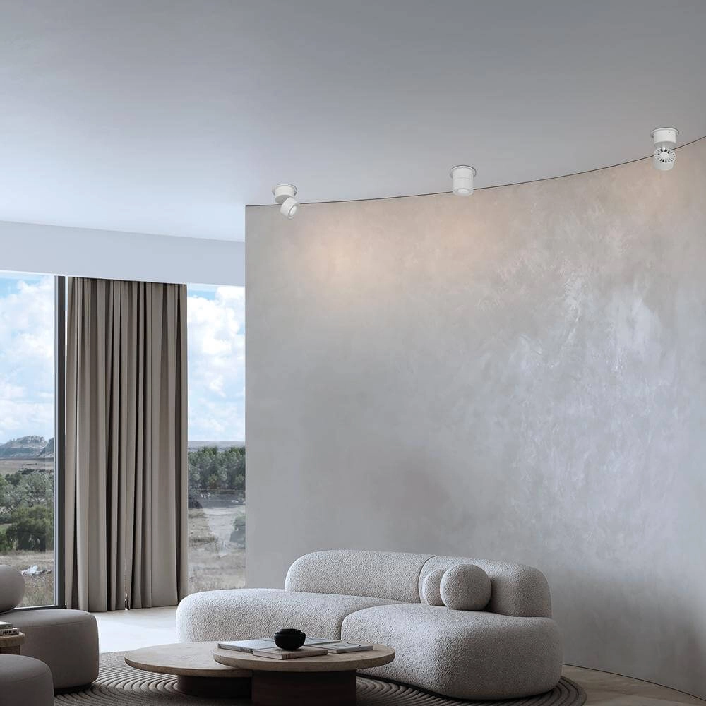 1-light ceiling lamp Fez Black White design Steinhauer 8712746177312