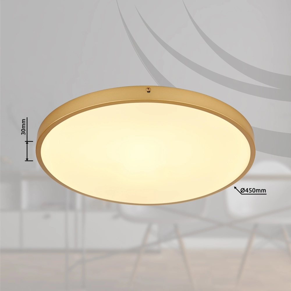 Ceiling light Tibey design gold Ø 45cm Globo 9007371457212
