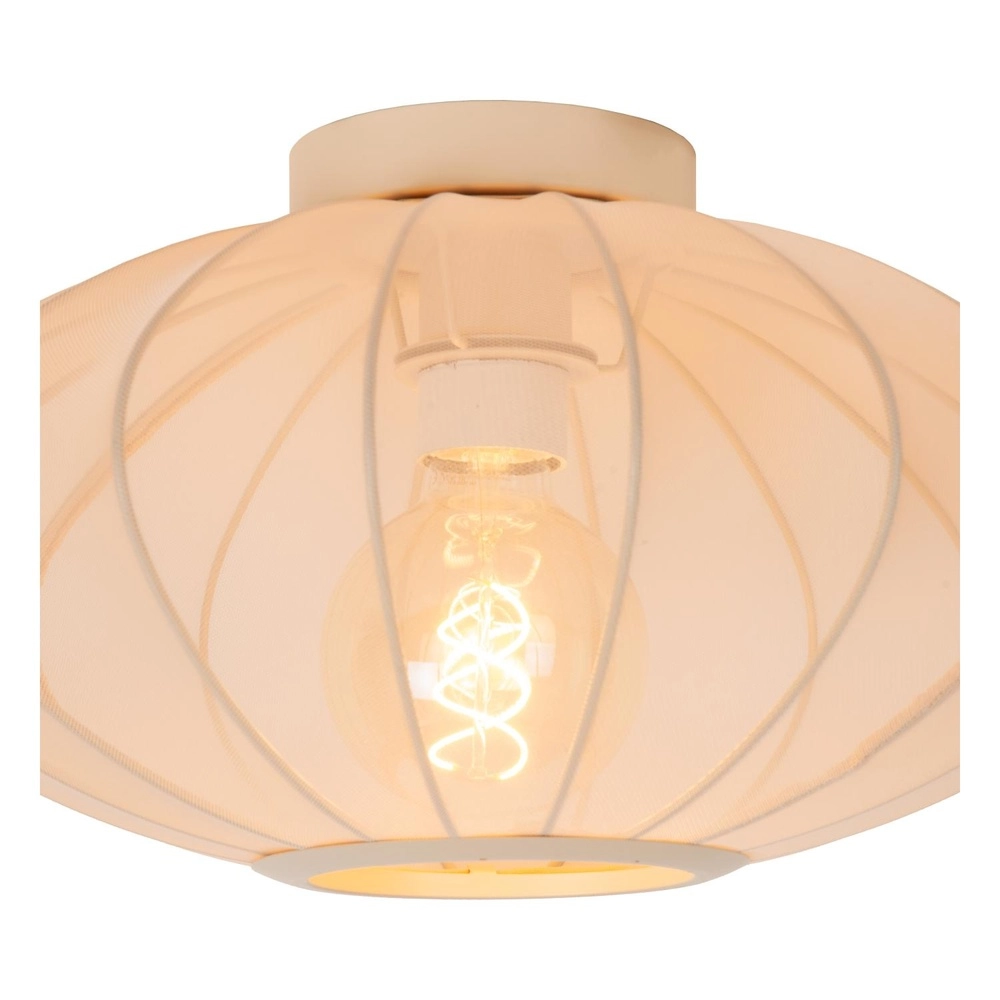 Ceiling lamp Corina sand brown Ø 40cm Lucide 5411212031990