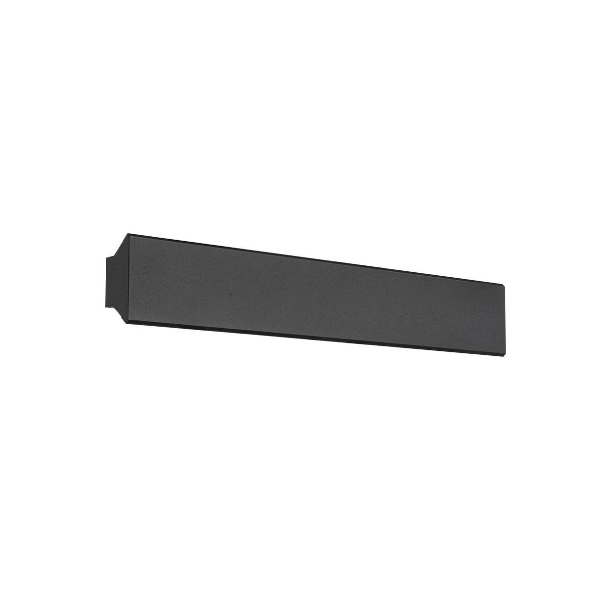 Elongated wall lamp Direto 60cm black SLV 4024163248907