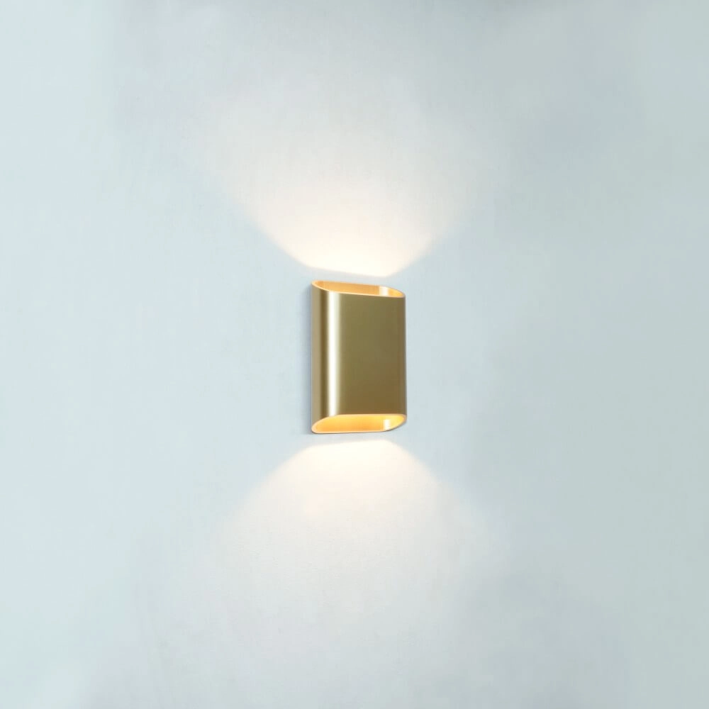 Wall lamp Diaz S Warm gold Artdelight 8720701101166