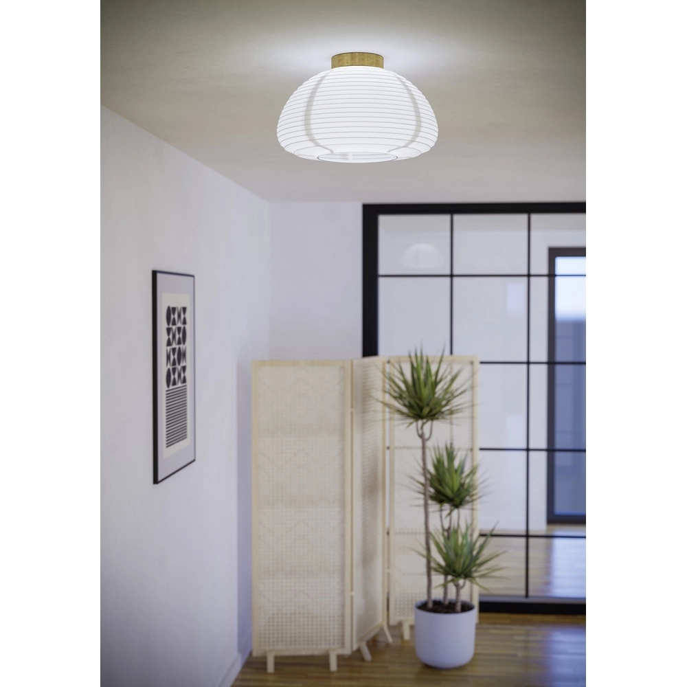 Ceiling lamp Summerhill Ø 40cm - travel paper Eglo 9002759440633