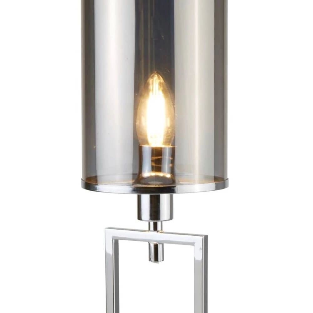 Table lamp Catalina with smoke glass Searchlight 5053423097879