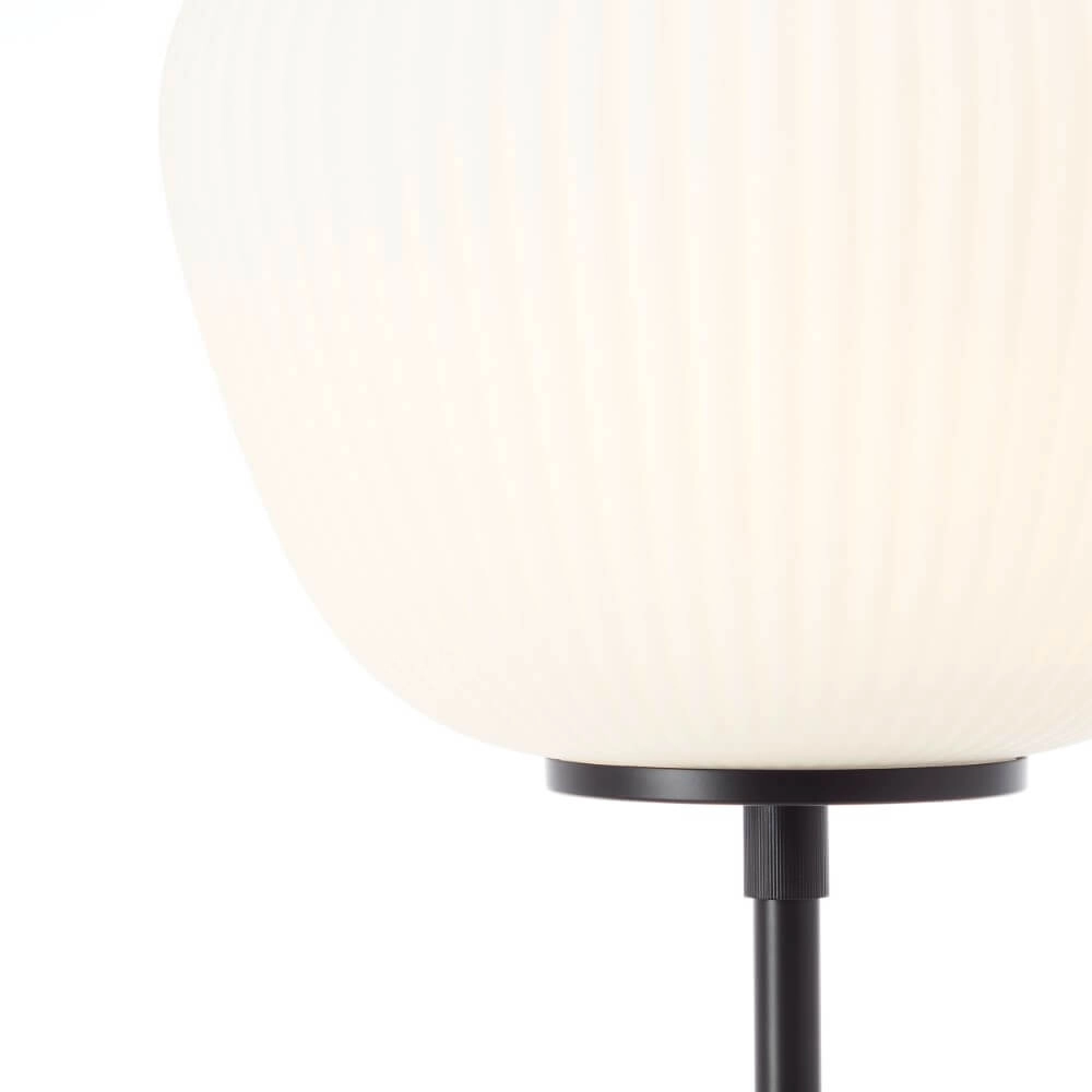 Floor lamp Kaizen black and white Brilliant 4004353447143