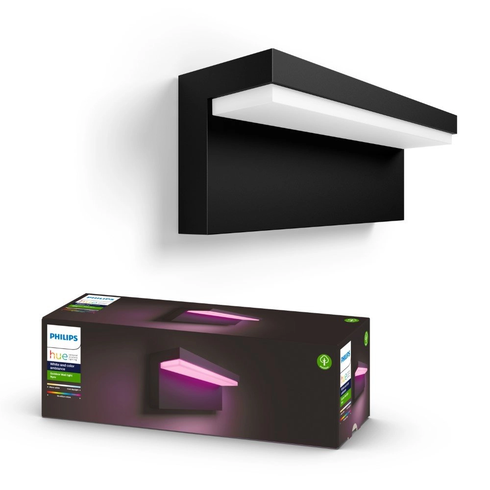 Outdoor lamp Downlight Hue Nyro black Philips 8718696174302