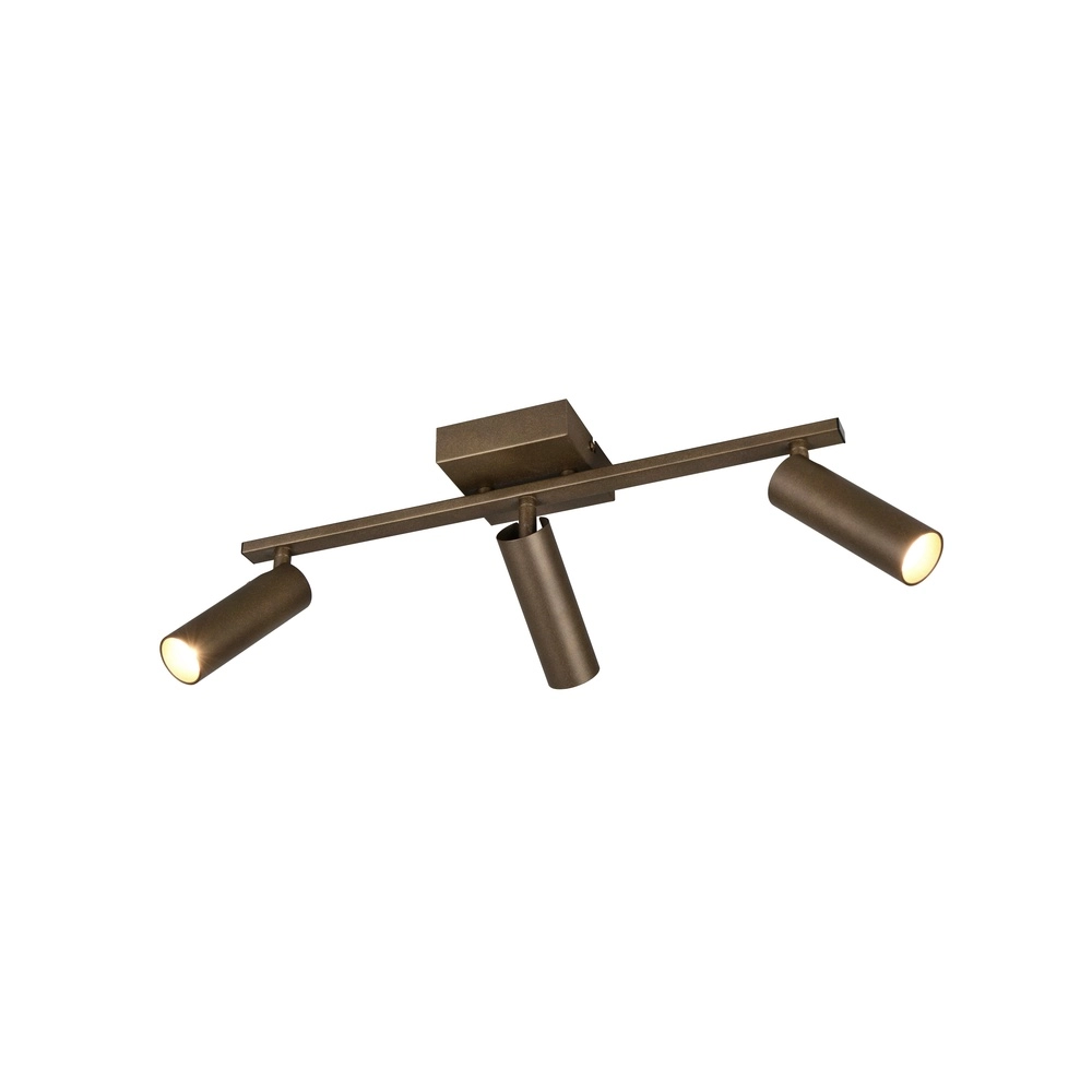 Surface-mounted spot Dara 3-light platinum