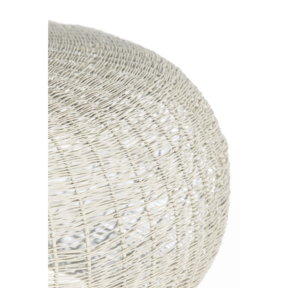 Metal pendant lamp Piedra Ø 59cm - cream Light & Living 8717807778835
