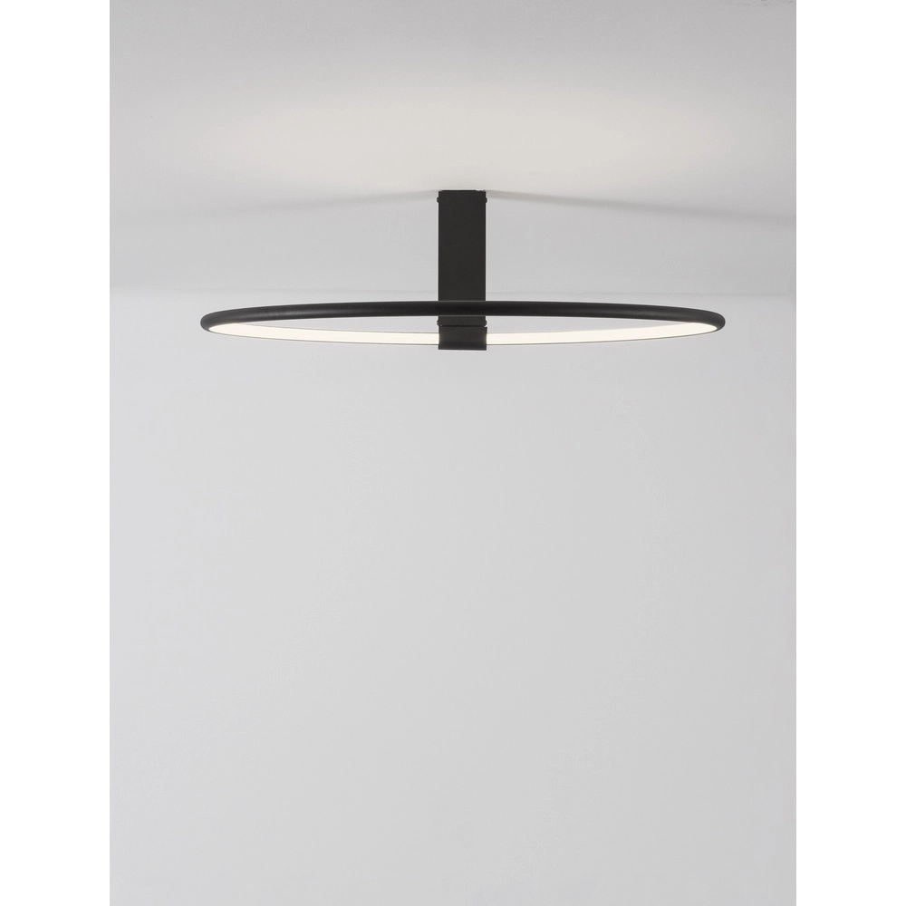 Design ceiling lamp Garve black Ø 60cm Lyora 5212017431813