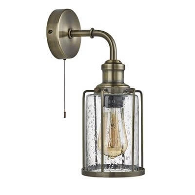 Antique wall lamp Pipes Searchlight 5053423134901