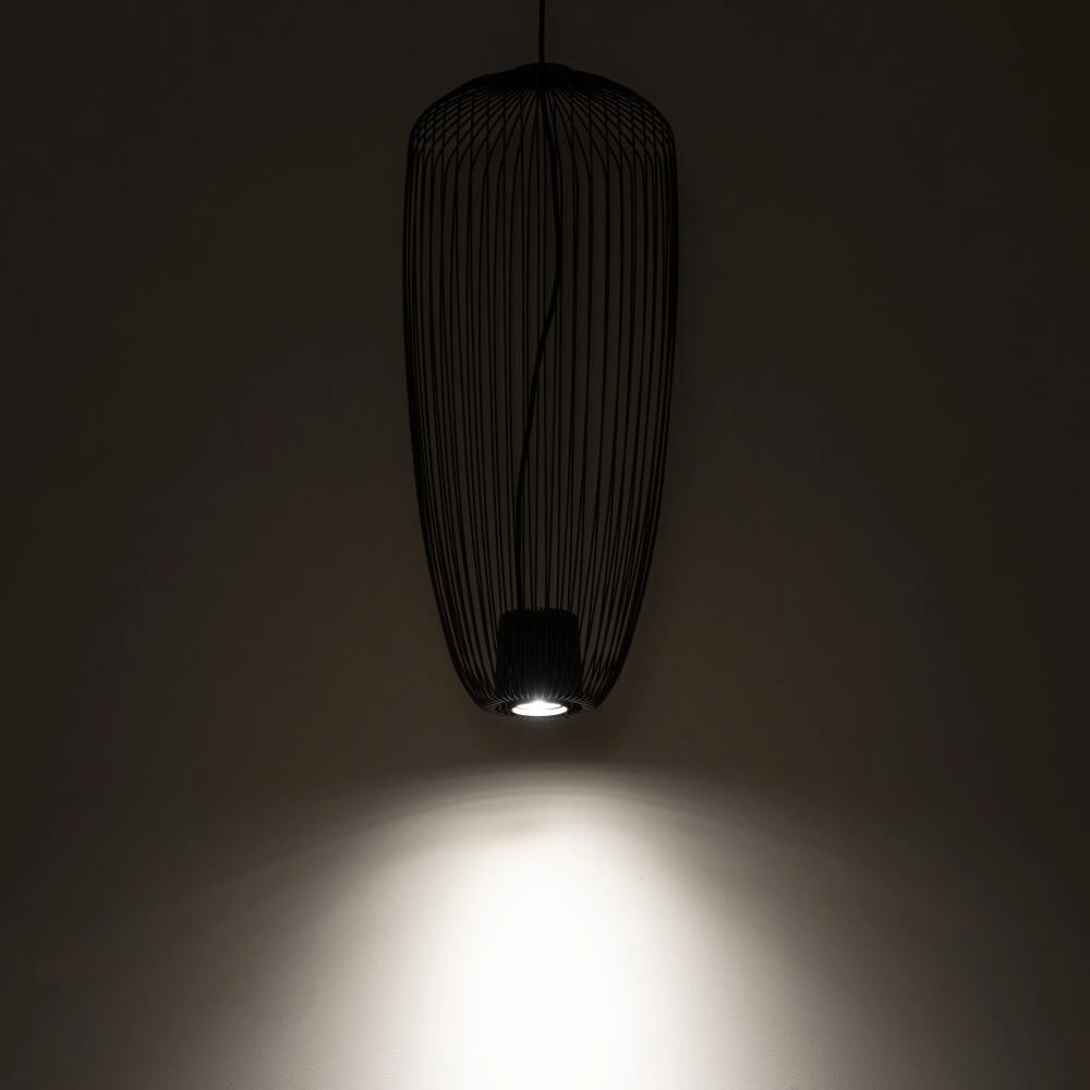Rattan pendant lamp Pumpkin S Ø 27cm Lyora 5903139112437
