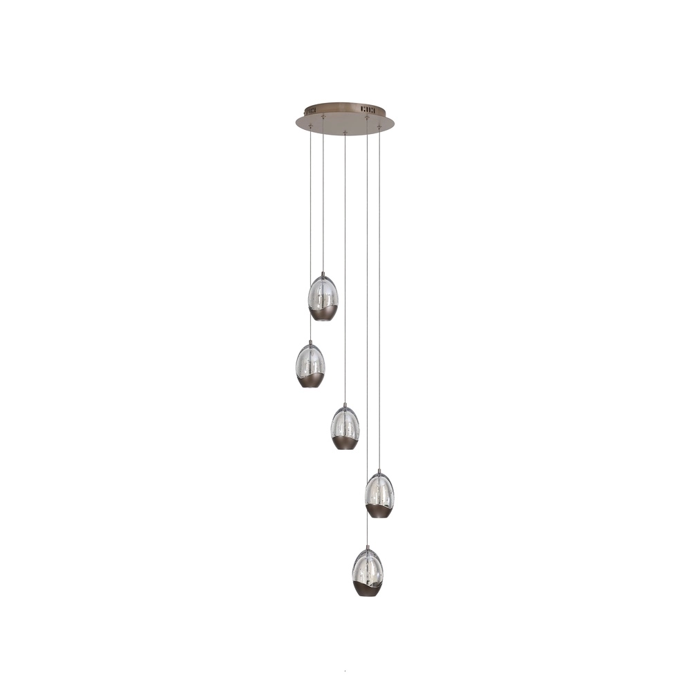 Design pendant lamp Seeds 5-light Searchlight 5053423300542