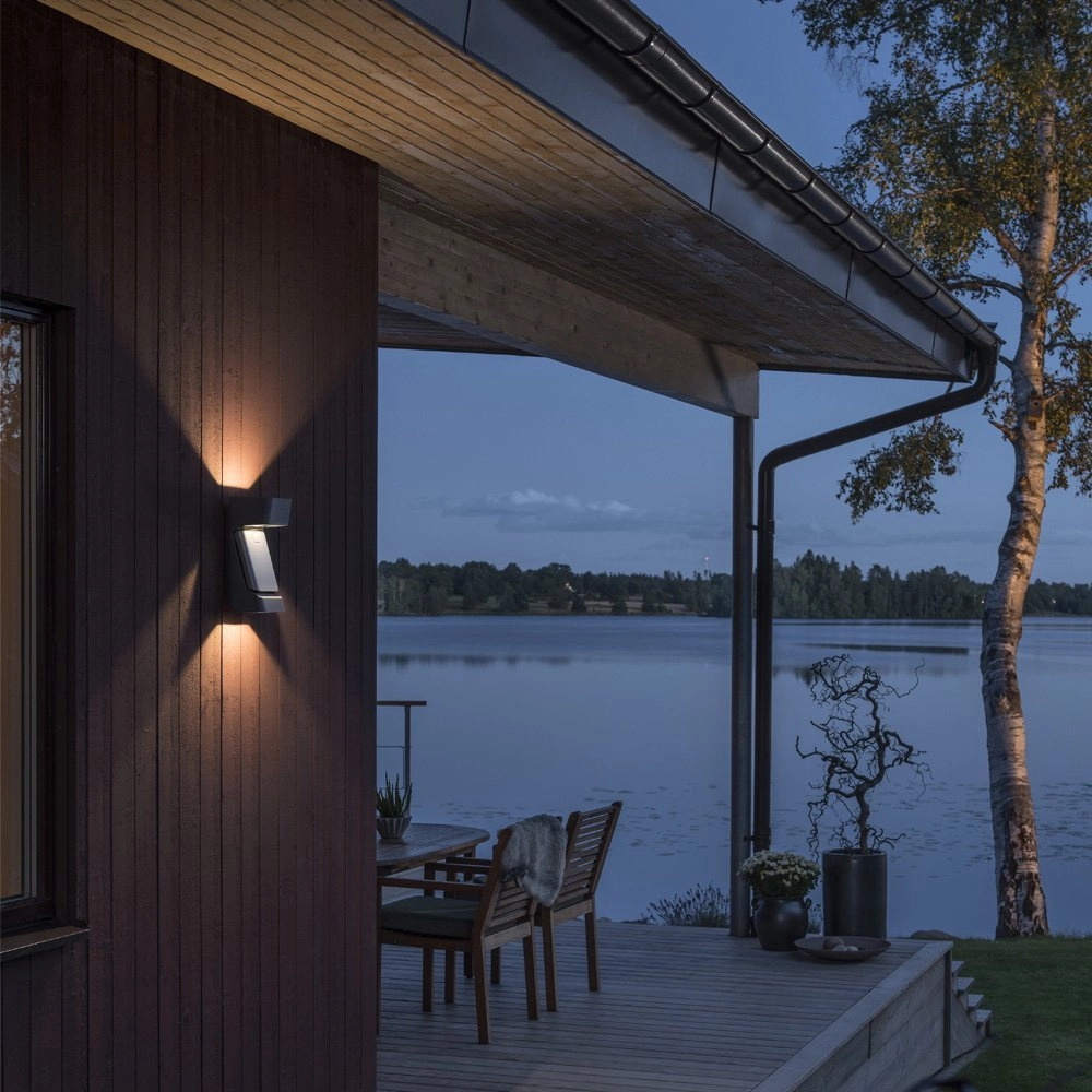 LED outdoor lamp Ravenna Adress anthracite with gray KonstSmide 7318307976373