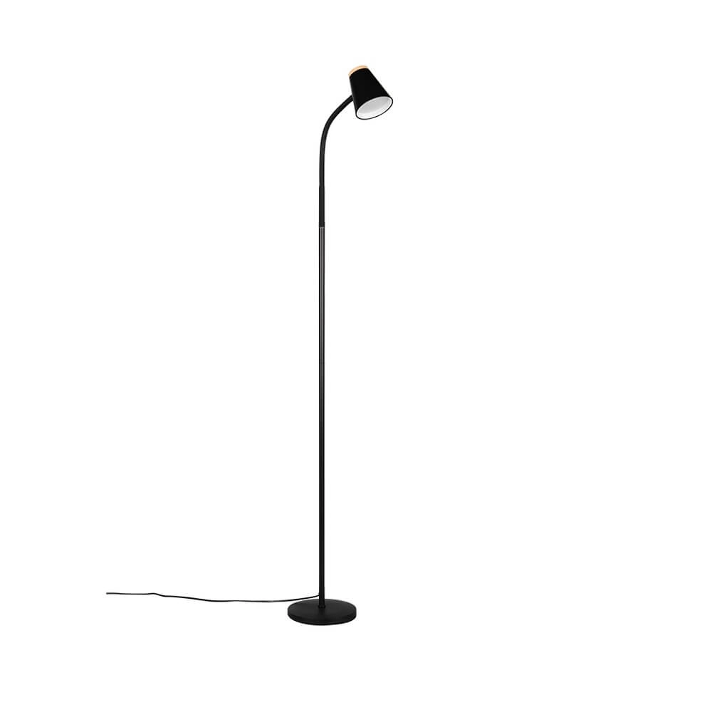 Floor lamp Pongo black Trio 4017807642865