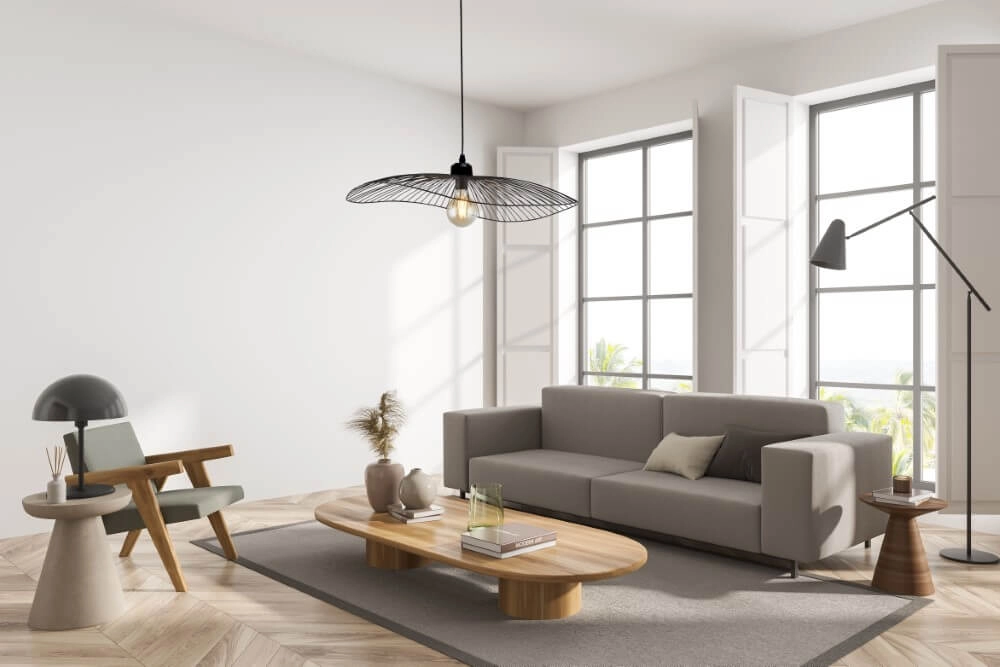 Design pendant lamp Wave black Searchlight 5053423250557
