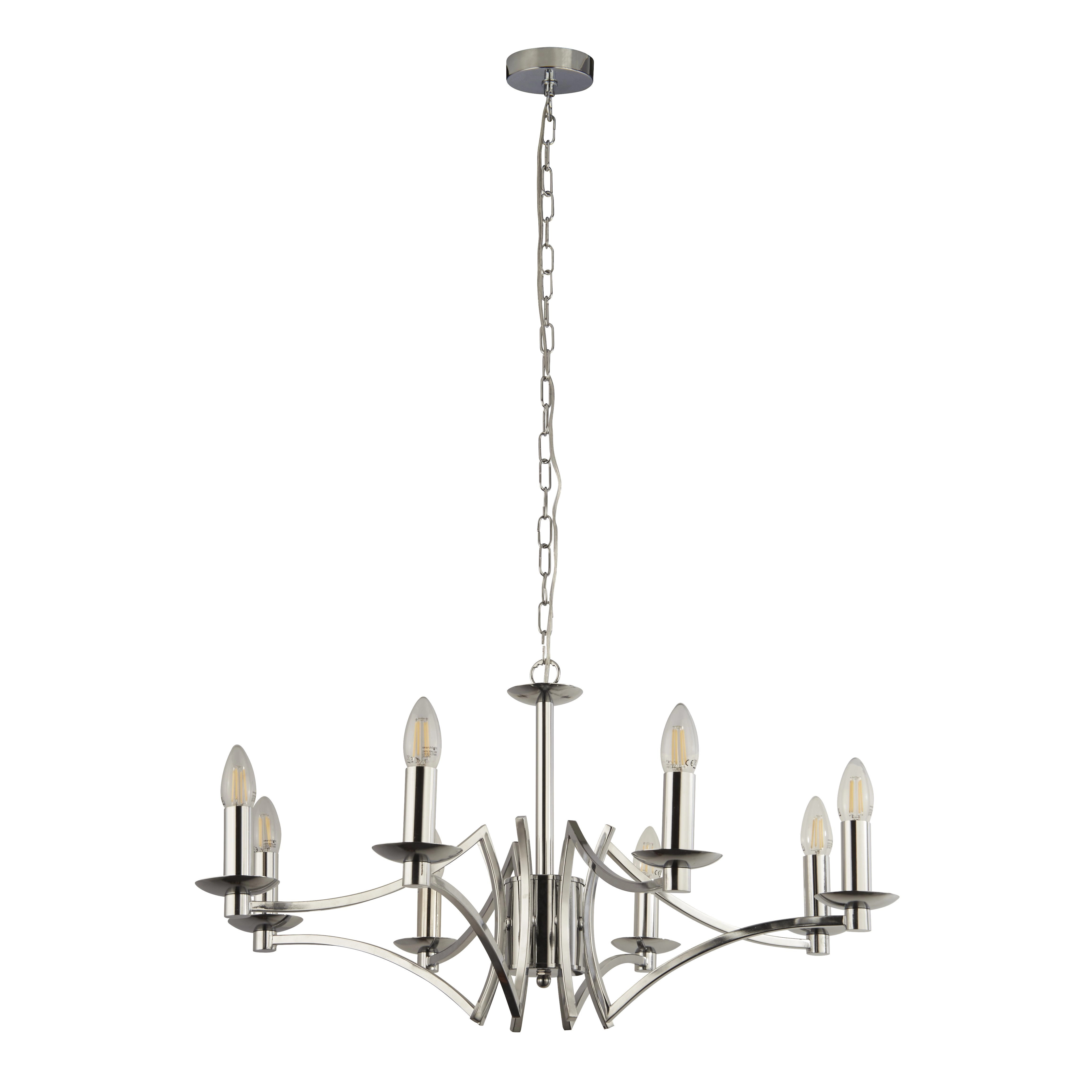 8-light chandelier Ascot 8 lights