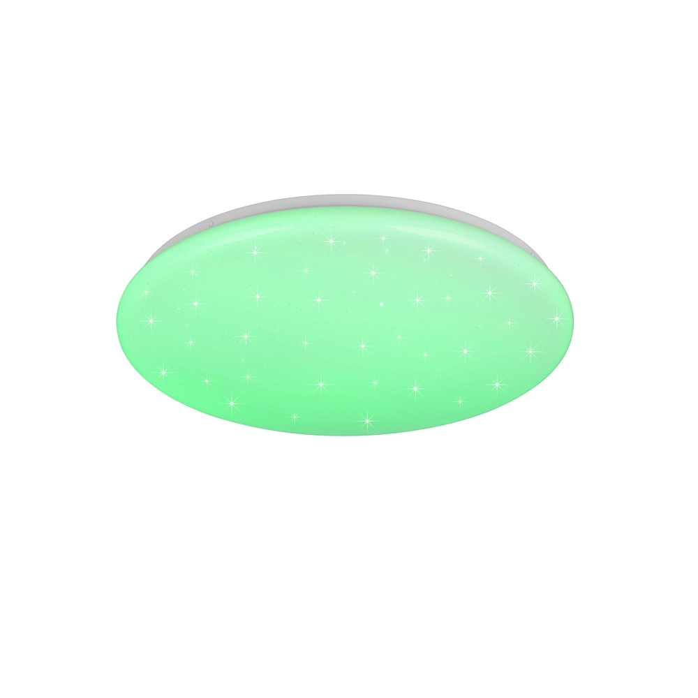 Ceiling light Cetus white with RGB function Trio 4017807654561
