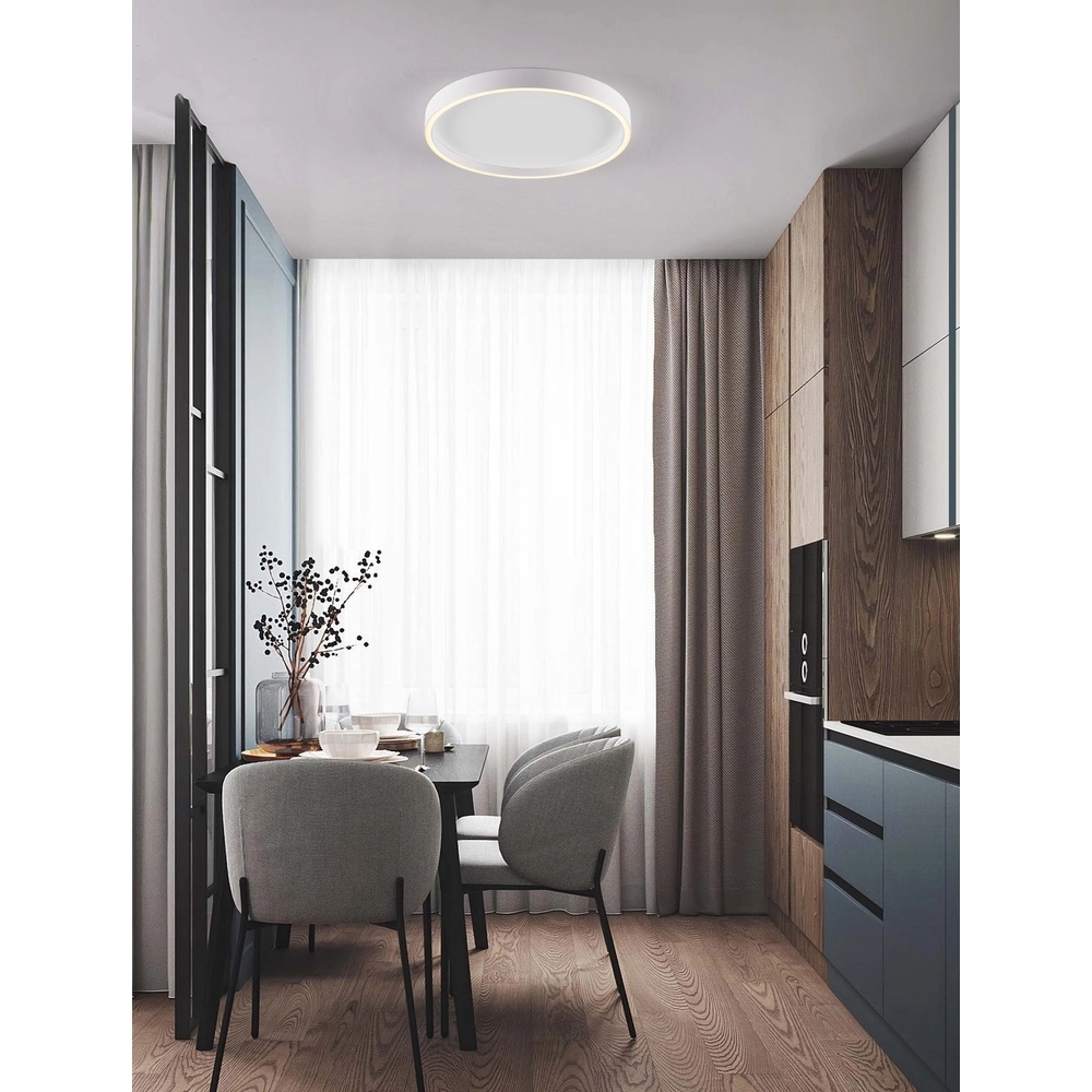 Ceiling light Istos Ø 50cm black Lyora 5212017448897