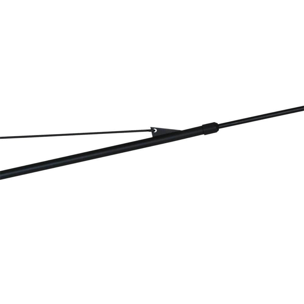 Wall lamp Elegant Classy black with bamboo Steinhauer 8712746171983
