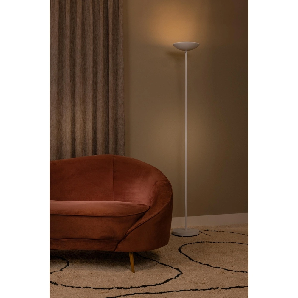 Design floor lamp Zenith white Lucide 5411212194077