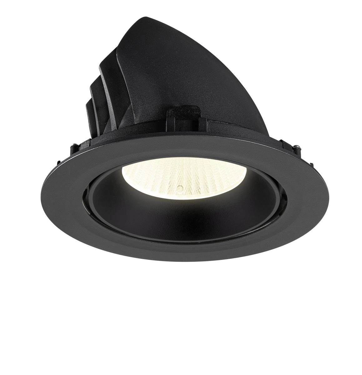Recessed spotlight Numinos Gimble XL black 4000K - 40deg SLV 4024163308519