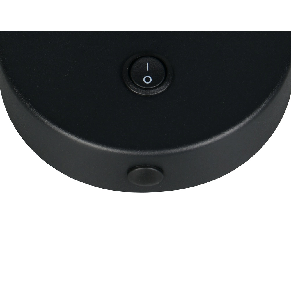 Wall light Taryn Black with switch Trio 4017807685671
