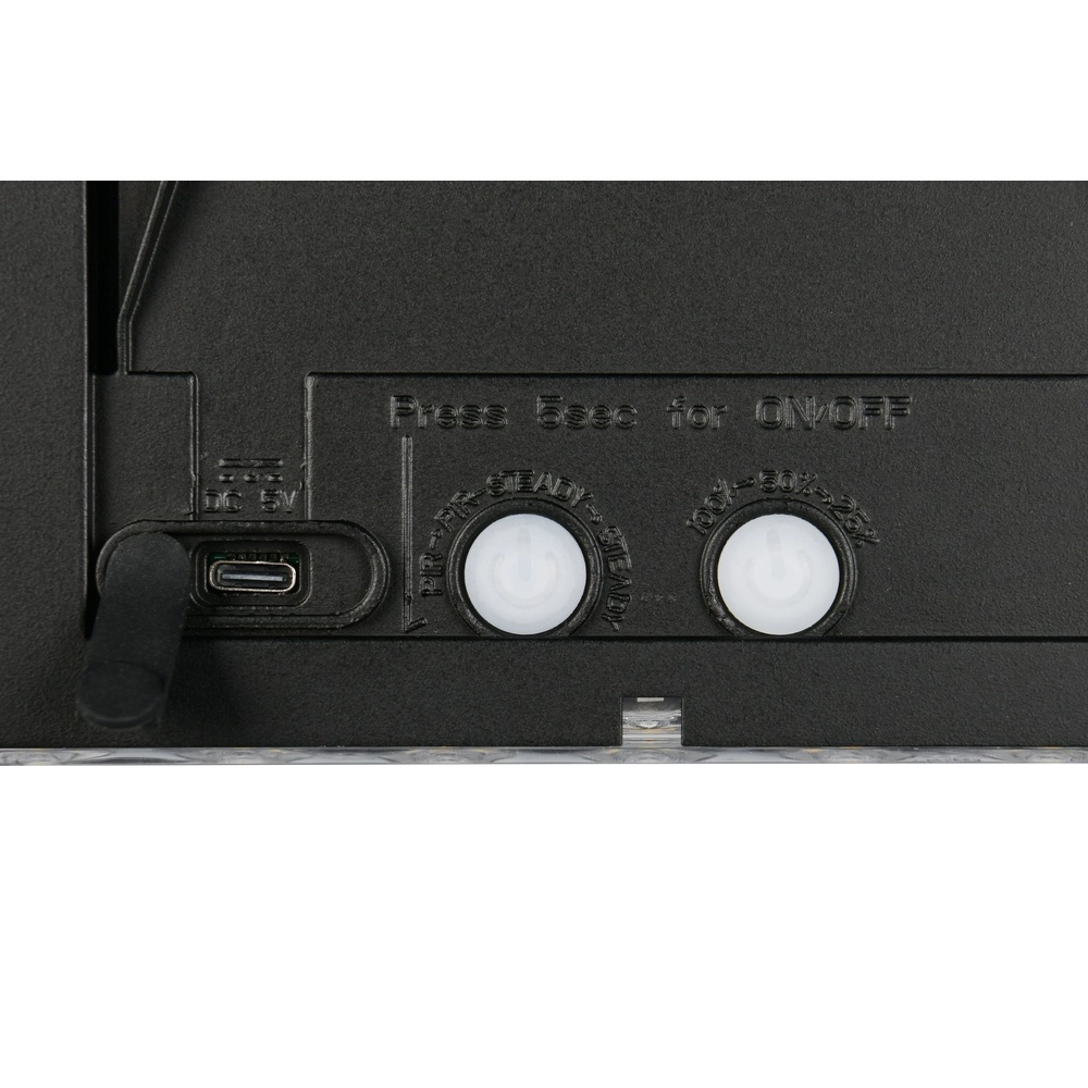 Solar wall light Alvorada Black Hybrid Trio 4017807648034