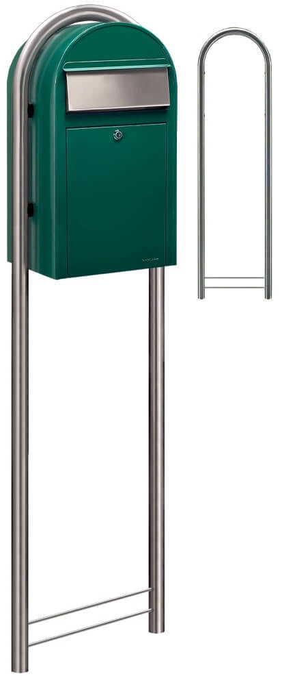 Mailbox Grande 6005 i Dark green Bobi 6417237033253