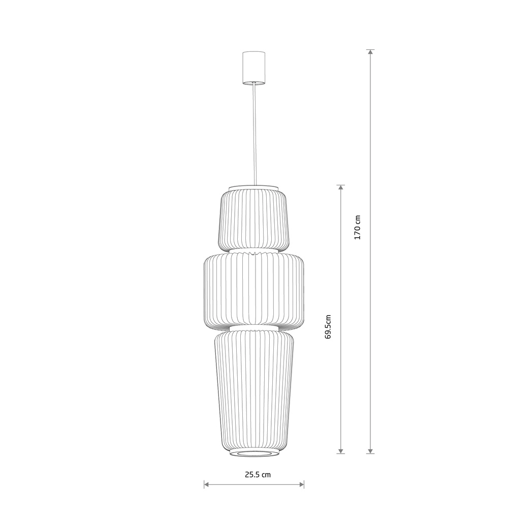 Cage lamp Nome sand brown Ø 25.5cm