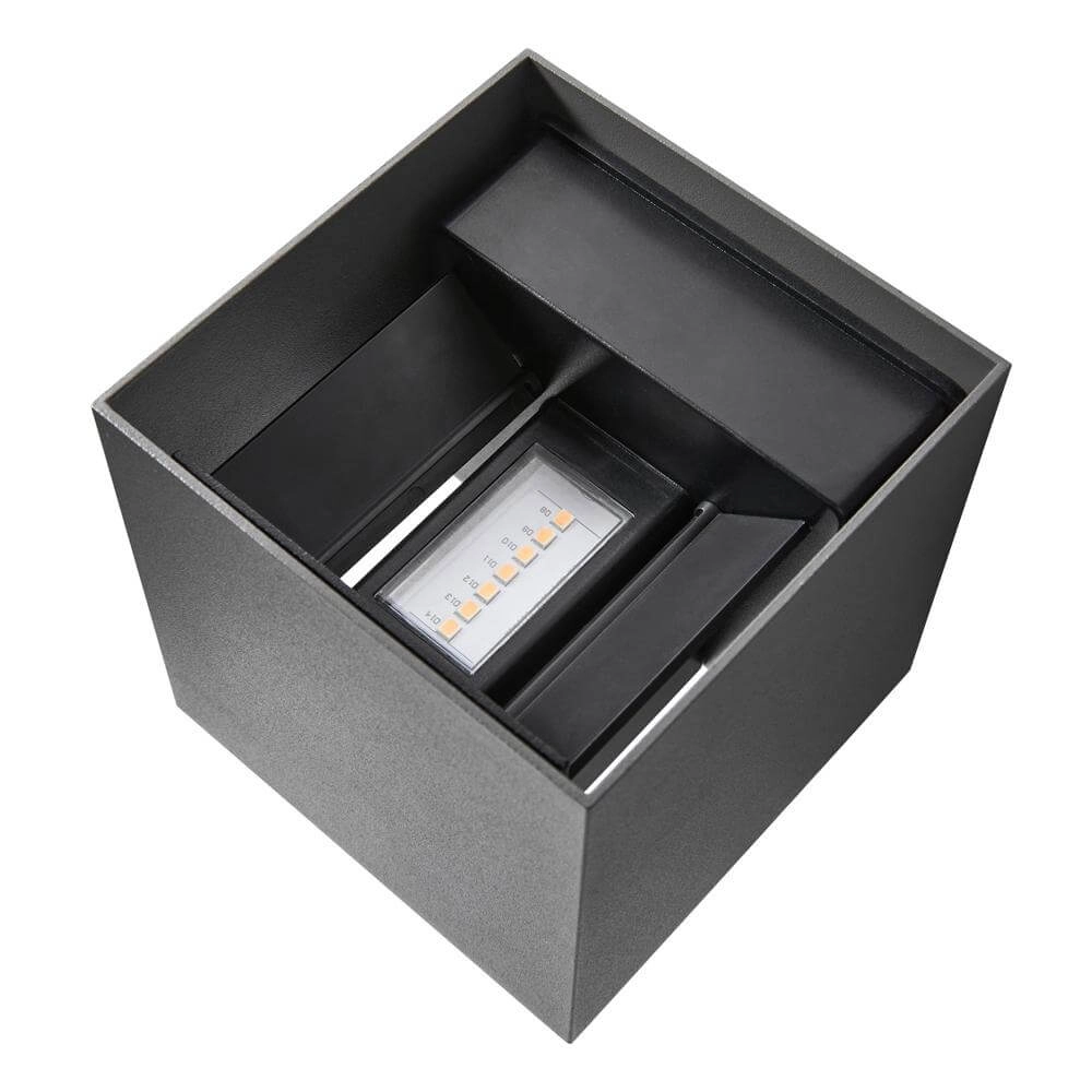 Square surface-mounted spot Milda anthracite Nordlux 5704924017728