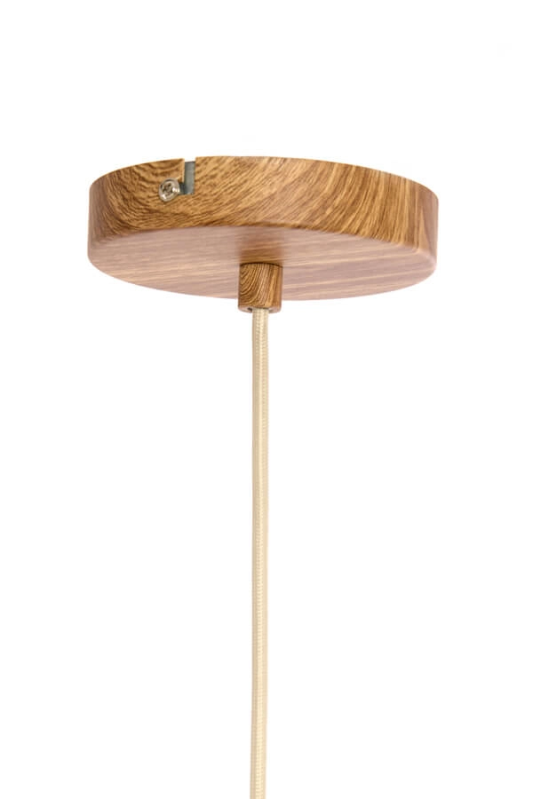 Pendant lamp Dania light wood print Ø 16cm Light & Living 8717807743345