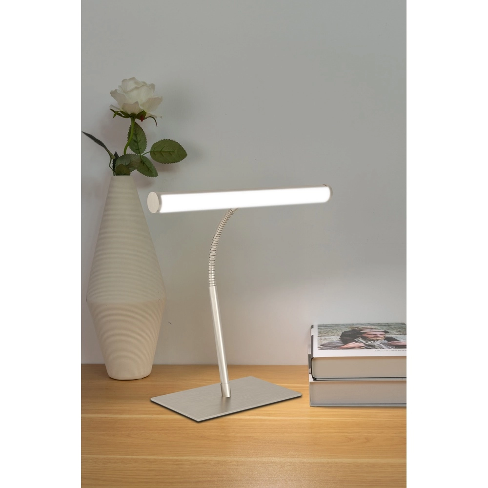 Desk lamp Riccione nickel Eglo 9008606357994