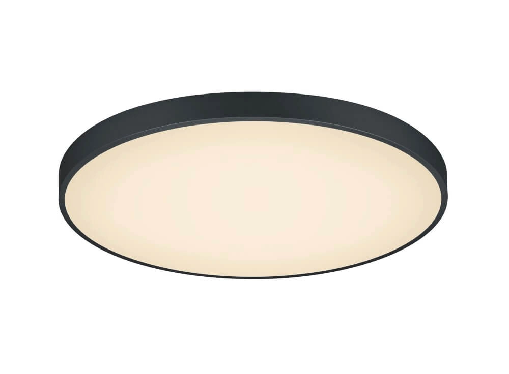 Black ceiling light Waco Ø 75cm Trio 4017807525090
