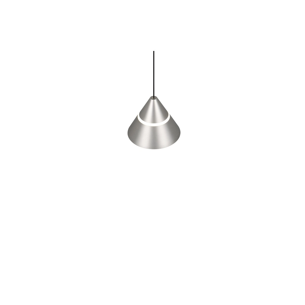 Design pendant lamp Romeo Single nickel Trio 4017807667745