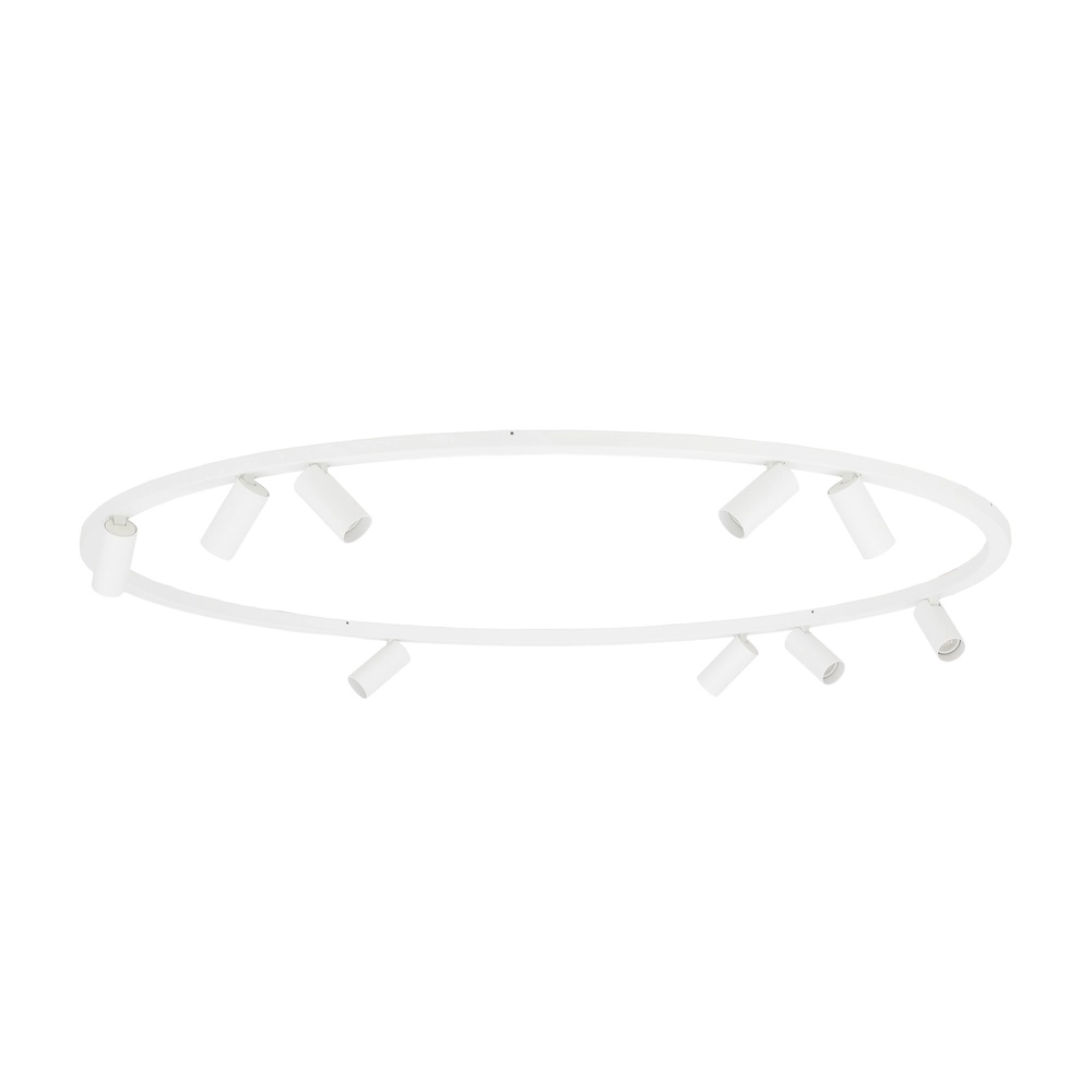 Circle surface-mounted spotlights Fourty 9x GU10 - white Lyora 5903139119511