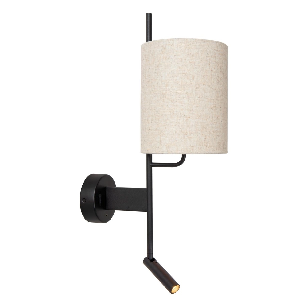 Wall lamp Magic with extra light and USB charging point Lucide 5411212680068