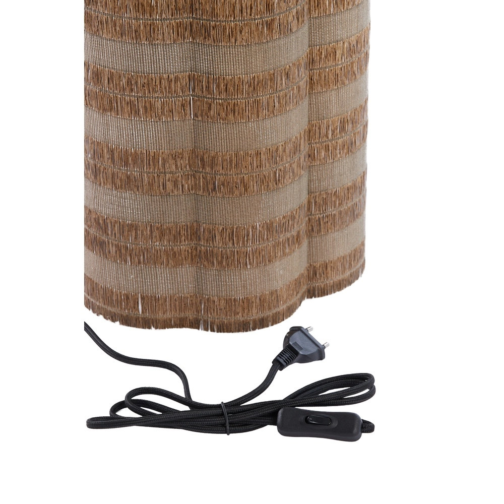 Japandi wall lamp Verdantia 40cm - raffia natural Light & Living 8717807793005