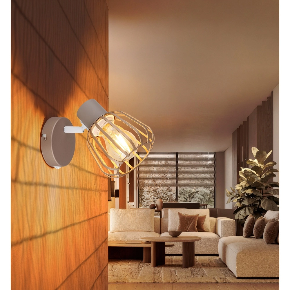 Wall light Olin coffee brown Globo 9007371583577