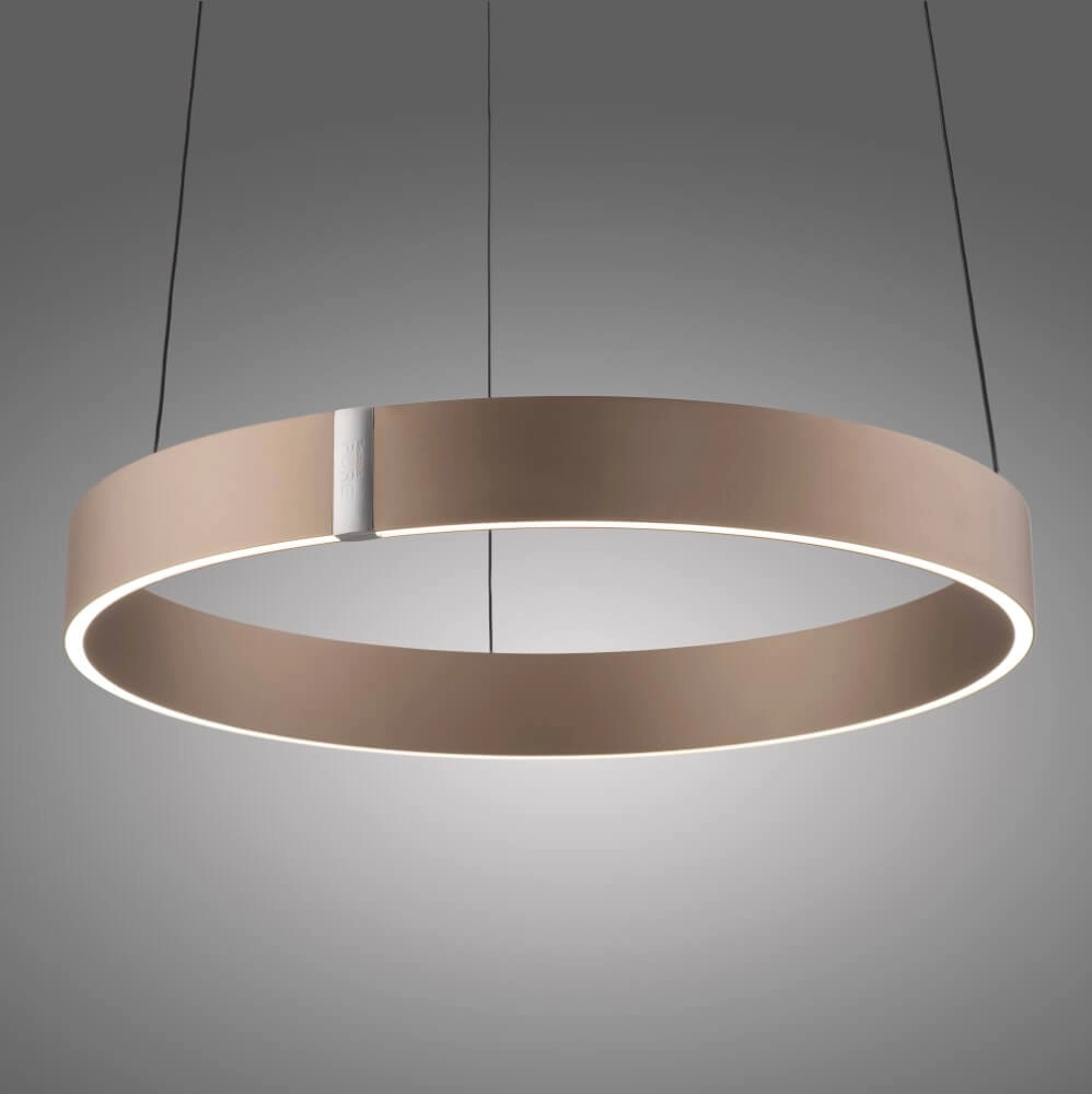 Round hanging lamp Pure E-Clipse bronze Ø 50cm Paul Neuhaus 4012248386408