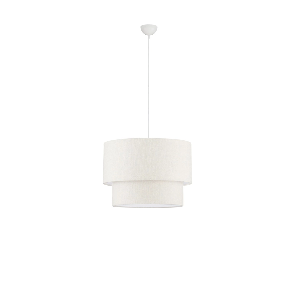 Linen pendant lamp Karen Ø 50cm Lyora 5212017493965