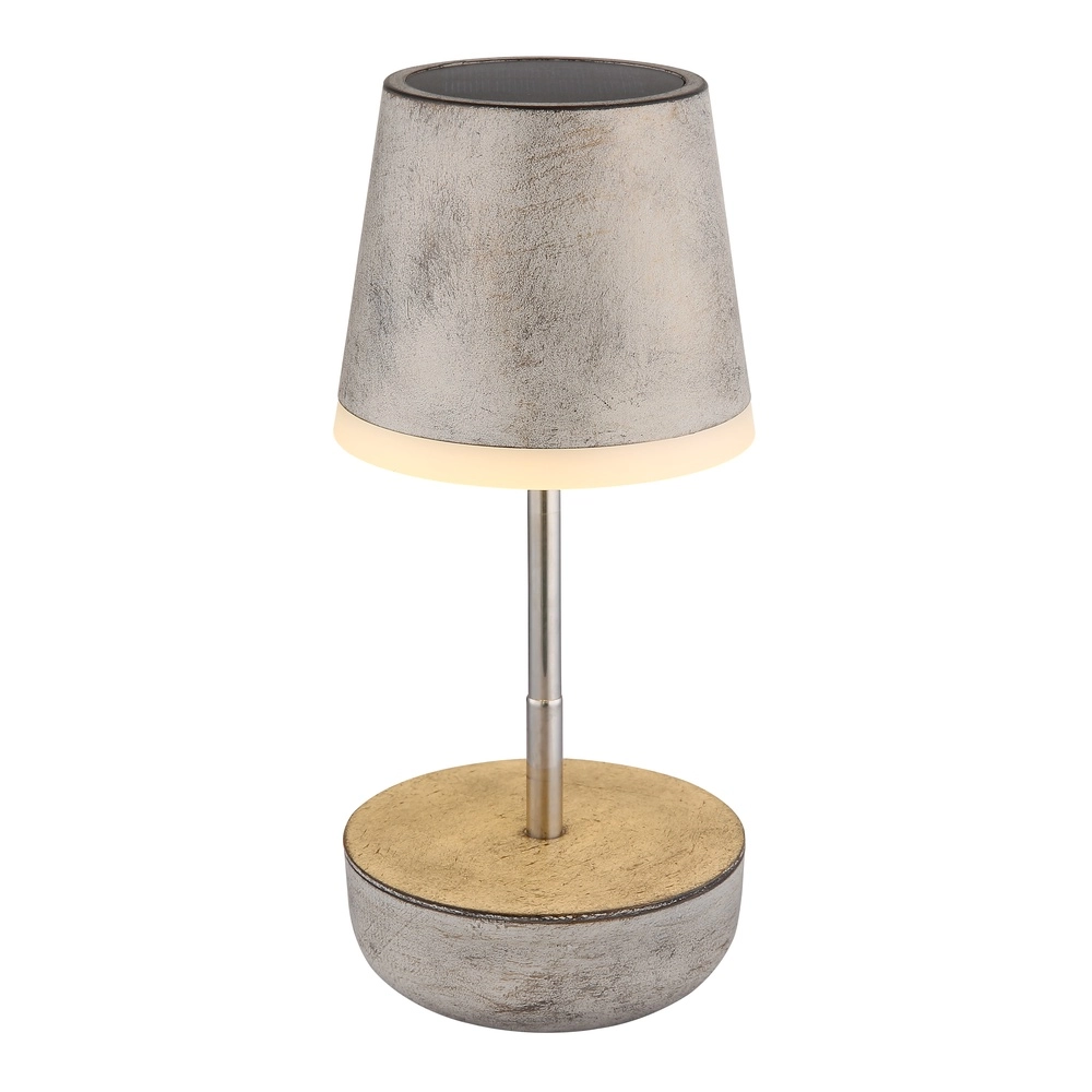 Solar table lamp Felina sand brown