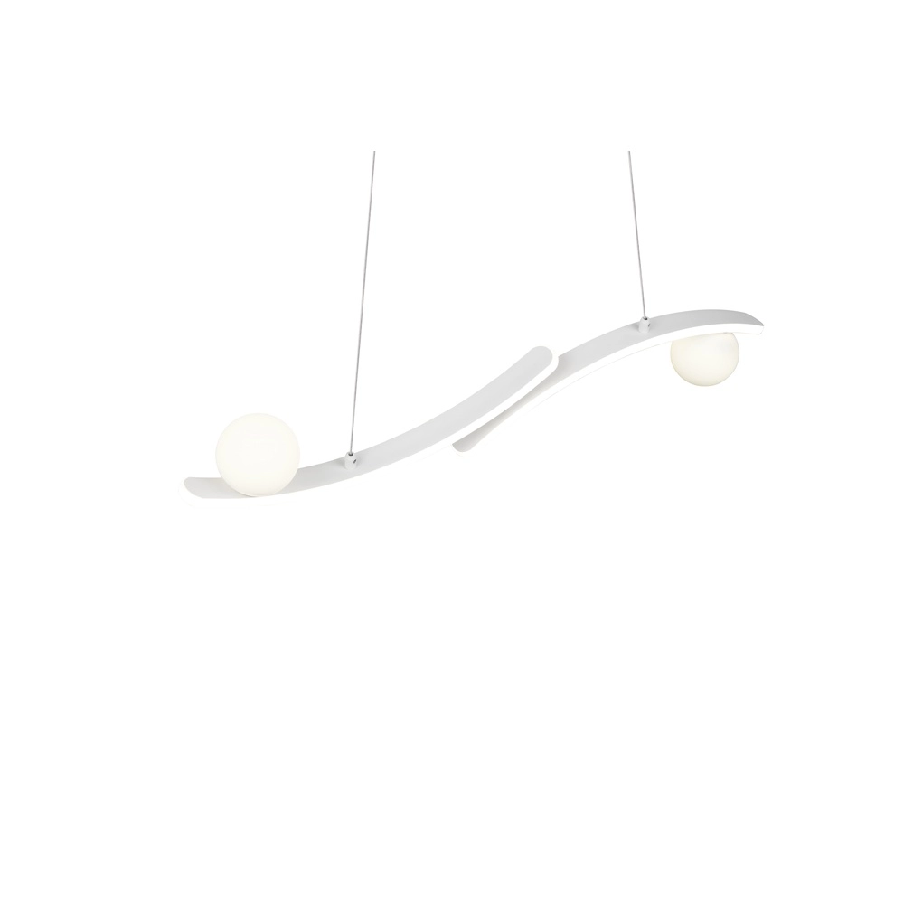 Design pendant lamp Napoli white Trio 4017807683509