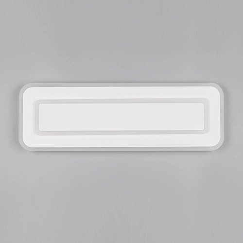 Modern ceiling lamp Riva white 60cm Trio 4017807682915