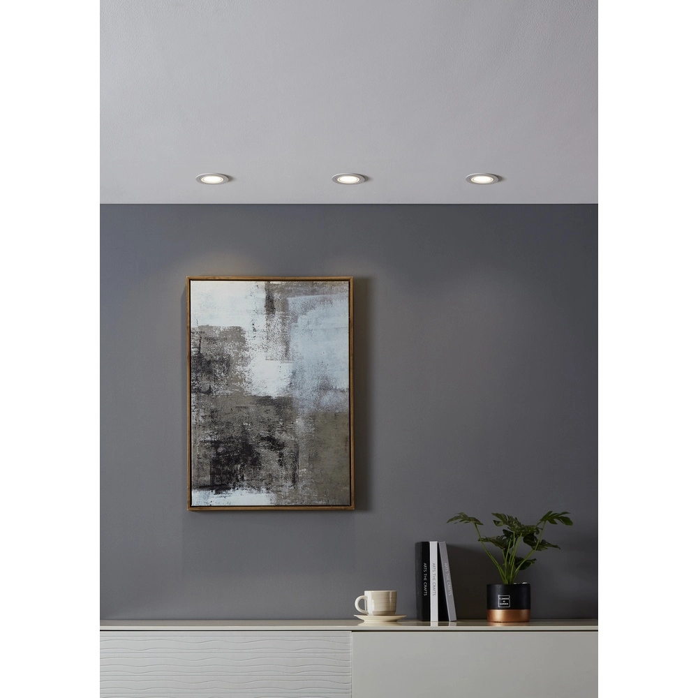 Zigbee recessed spot Carosso-Z white - round Eglo 9008606259823