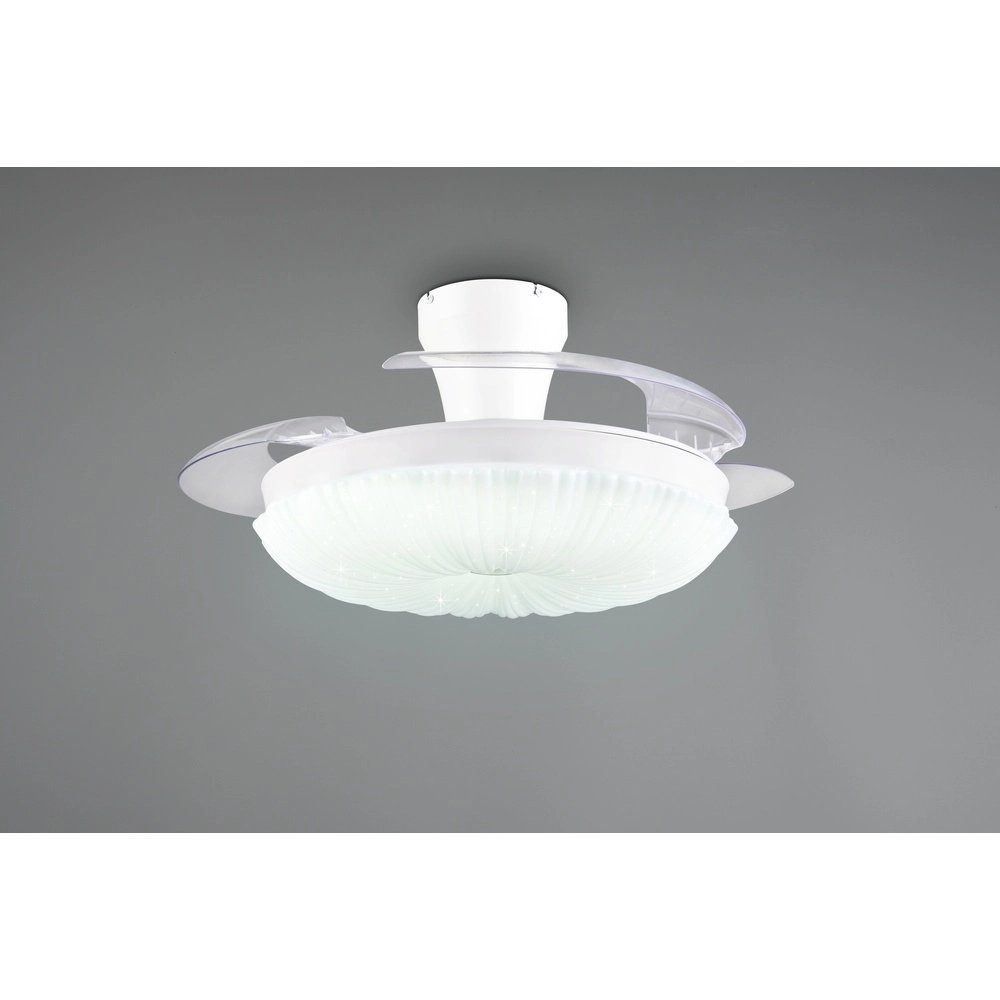 Fan Kiruna white Ø 106cm Trio 4017807689310