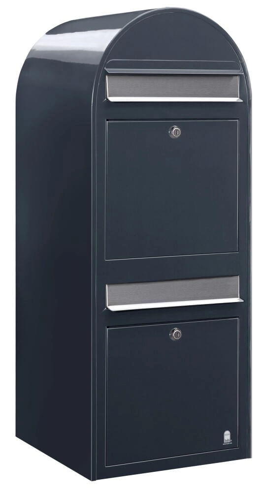 Mailbox Duo 7016 i Dark grey